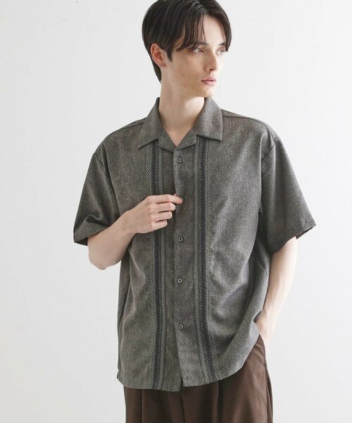 tk.TAKEO KIKUCHI / ティーケー タケオキクチ シャツ・ブラウス | コード刺繍シャツ | 詳細9