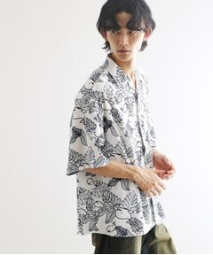 tk.TAKEO KIKUCHI / ティーケー タケオキクチ Tシャツ | アートタッチホエール5分袖シャツ