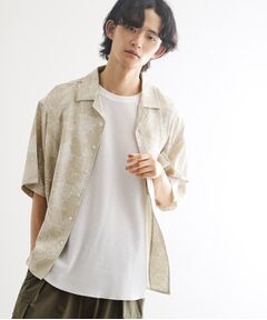 tk.TAKEO KIKUCHI / ティーケー タケオキクチ Tシャツ | アートタッチホエール5分袖シャツ