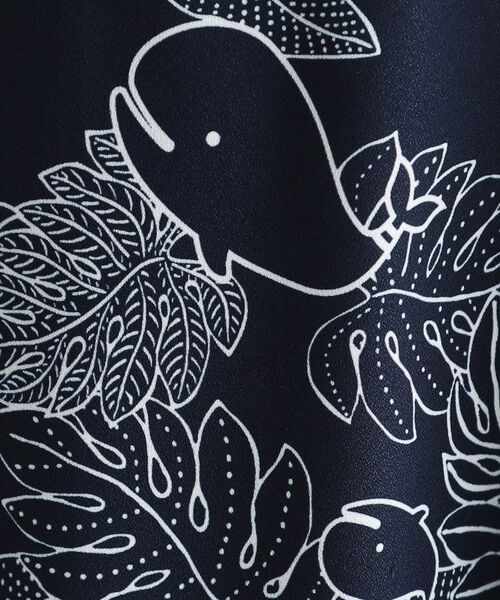 tk.TAKEO KIKUCHI / ティーケー タケオキクチ Tシャツ | アートタッチホエール5分袖シャツ | 詳細12