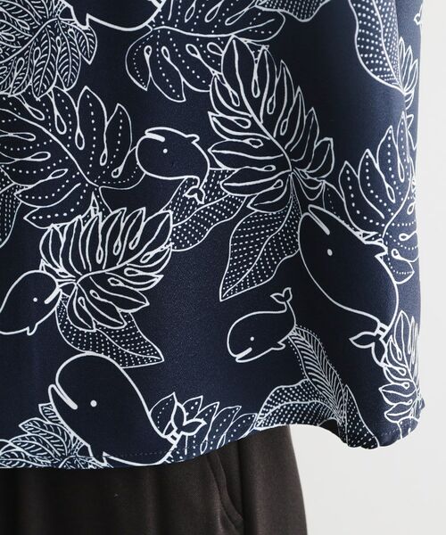 tk.TAKEO KIKUCHI / ティーケー タケオキクチ Tシャツ | アートタッチホエール5分袖シャツ | 詳細19