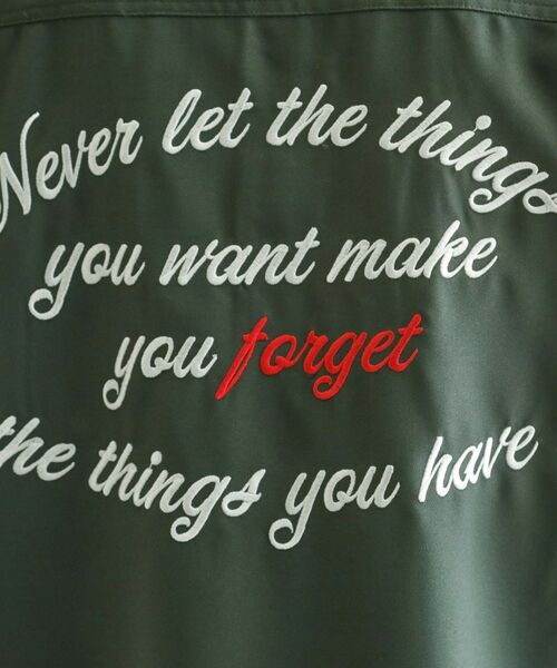 tk.TAKEO KIKUCHI / ティーケー タケオキクチ シャツ・ブラウス | レイヤードバック刺繍シャツ | 詳細20