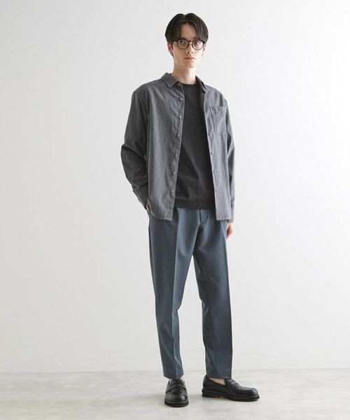 tk.TAKEO KIKUCHI / ティーケー タケオキクチ パンツ | 【セットアップ対応】360度ストレッチ ワイドテーパードパンツ | 詳細11