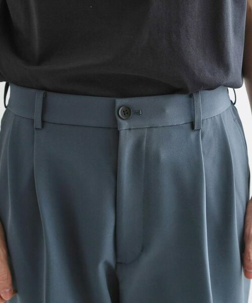 tk.TAKEO KIKUCHI / ティーケー タケオキクチ パンツ | 【セットアップ対応】360度ストレッチ ワイドテーパードパンツ | 詳細17