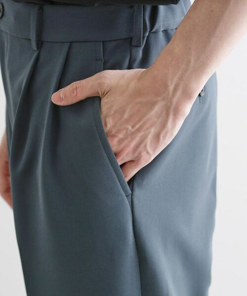 tk.TAKEO KIKUCHI / ティーケー タケオキクチ パンツ | 【セットアップ対応】360度ストレッチ ワイドテーパードパンツ | 詳細19