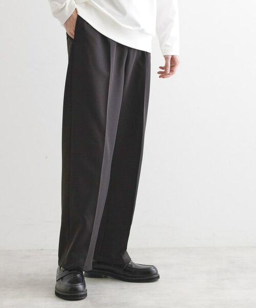 tk.TAKEO KIKUCHI / ティーケー タケオキクチ パンツ | 【セットアップ対応】360度ストレッチ ワイドテーパードパンツ | 詳細2