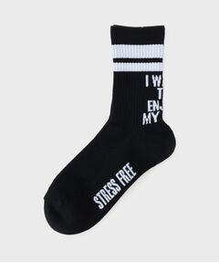 tk.TAKEO KIKUCHI / ティーケー タケオキクチ ソックス | テキストラインソックス