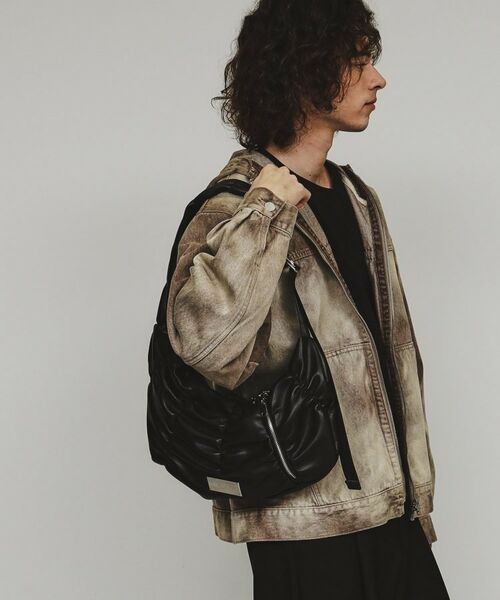 tk.TAKEO KIKUCHI / ティーケー タケオキクチ ショルダーバッグ | 【パフィーシリーズ】ロータスショルダーバッグ | 詳細4