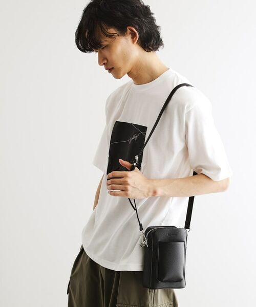 新品タグ付き ペシンシャ ポケットデザイン ショルダーバッグ グレー ハンドルスクエアショルダーバッグ（ショルダーバッグ） | tk
