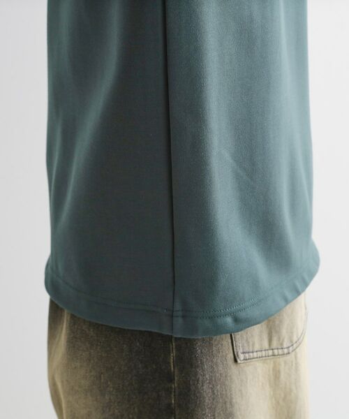 tk.TAKEO KIKUCHI / ティーケー タケオキクチ ポロシャツ | 配色ハーフジップポロシャツ | 詳細24