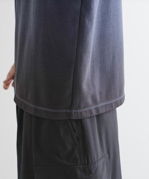 tk.TAKEO KIKUCHI / ティーケー タケオキクチ カットソー | グラデーションダイ5分袖カットソー | 詳細19