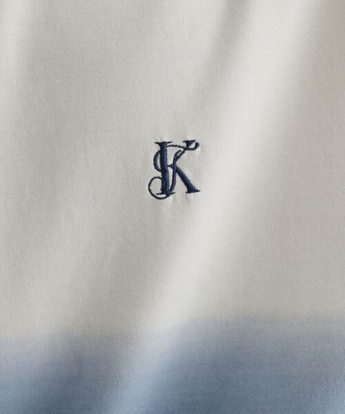 tk.TAKEO KIKUCHI / ティーケー タケオキクチ カットソー | グラデーションダイ5分袖カットソー | 詳細5