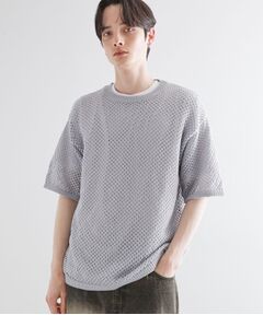 tk.TAKEO KIKUCHI / ティーケー タケオキクチ カットソー | サマーメッシュアンサンブル