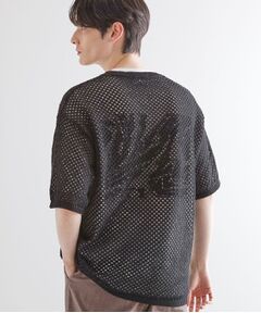 tk.TAKEO KIKUCHI / ティーケー タケオキクチ カットソー | サマーメッシュアンサンブル