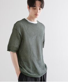 tk.TAKEO KIKUCHI / ティーケー タケオキクチ カットソー | サマーメッシュアンサンブル
