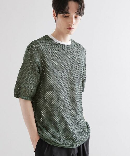 tk.TAKEO KIKUCHI / ティーケー タケオキクチ カットソー | サマーメッシュアンサンブル | 詳細10