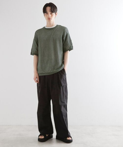 tk.TAKEO KIKUCHI / ティーケー タケオキクチ カットソー | サマーメッシュアンサンブル | 詳細12
