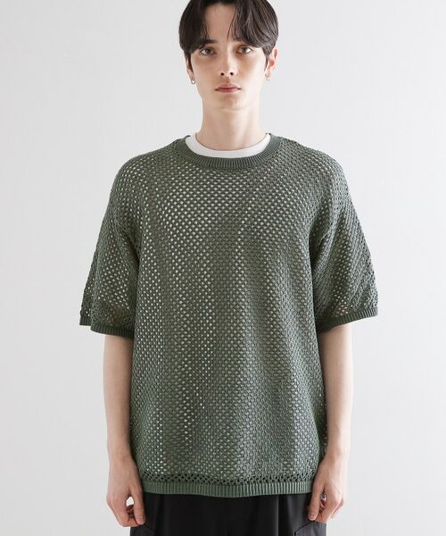 tk.TAKEO KIKUCHI / ティーケー タケオキクチ カットソー | サマーメッシュアンサンブル | 詳細18