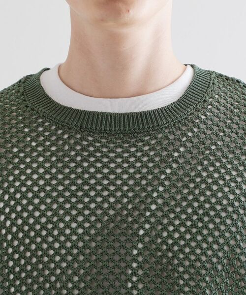 tk.TAKEO KIKUCHI / ティーケー タケオキクチ カットソー | サマーメッシュアンサンブル | 詳細21