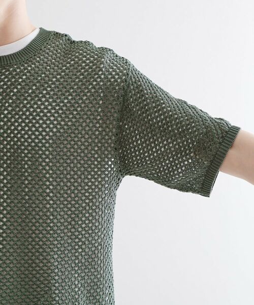 tk.TAKEO KIKUCHI / ティーケー タケオキクチ カットソー | サマーメッシュアンサンブル | 詳細22