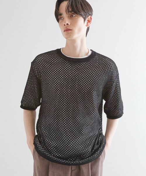 tk.TAKEO KIKUCHI / ティーケー タケオキクチ カットソー | サマーメッシュアンサンブル | 詳細6