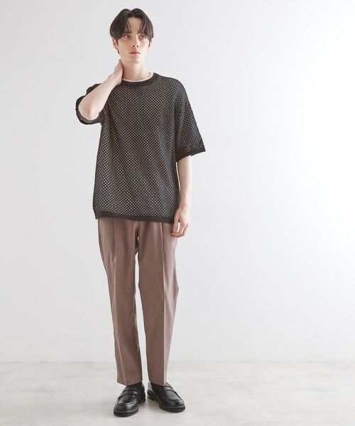 tk.TAKEO KIKUCHI / ティーケー タケオキクチ カットソー | サマーメッシュアンサンブル | 詳細7