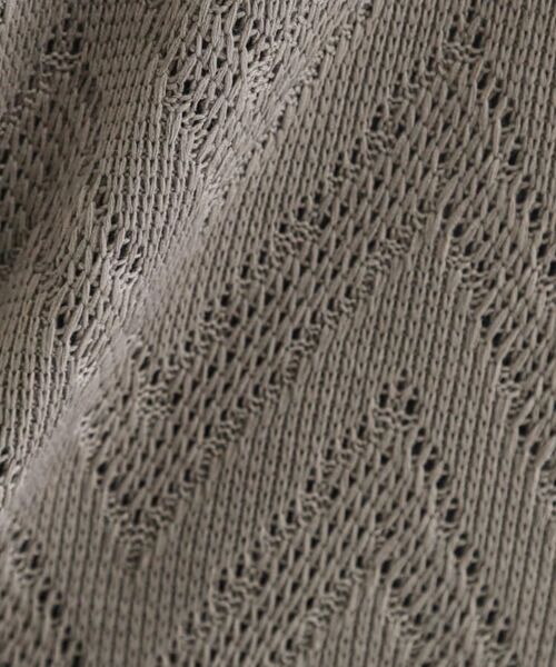 tk.TAKEO KIKUCHI / ティーケー タケオキクチ シャツ・ブラウス | ダブルレース5分袖シャツ | 詳細9