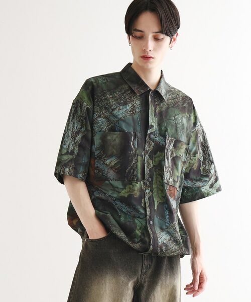 tk.TAKEO KIKUCHI / ティーケー タケオキクチ シャツ・ブラウス | リアルツリーカモフラシャツ | 詳細6