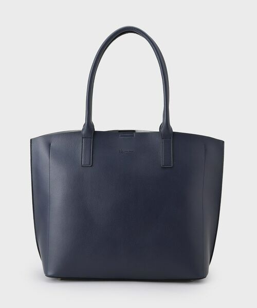 tk.TAKEO KIKUCHI / ティーケー タケオキクチ トートバッグ | シングルトートバッグ【ON／OFF兼用】（ネイビー(094)）