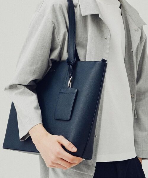 tk.TAKEO KIKUCHI / ティーケー タケオキクチ トートバッグ | サフィアーノトートバッグ（パスケース付き） | 詳細16