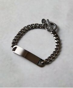 ブラックパール　バングルブレスレット クロムハーツCHプラススキニーマルチバングル(ブレスレット