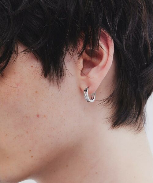 tk.TAKEO KIKUCHI / ティーケー タケオキクチ ピアス・イヤリング | アソートフープピアス【片耳用】 | 詳細7