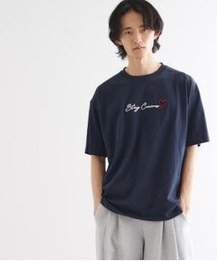 tk.TAKEO KIKUCHI / ティーケー タケオキクチ Tシャツ | ハート＆フラワーTシャツ