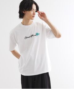 tk.TAKEO KIKUCHI / ティーケー タケオキクチ Tシャツ | ハート＆フラワーTシャツ