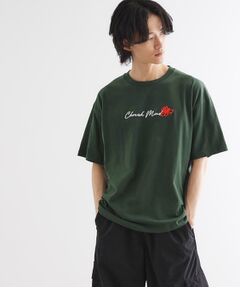 tk.TAKEO KIKUCHI / ティーケー タケオキクチ Tシャツ | ハート＆フラワーTシャツ