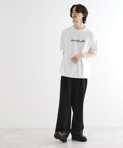 tk.TAKEO KIKUCHI / ティーケー タケオキクチ Tシャツ | ハート＆フラワーTシャツ | 詳細15