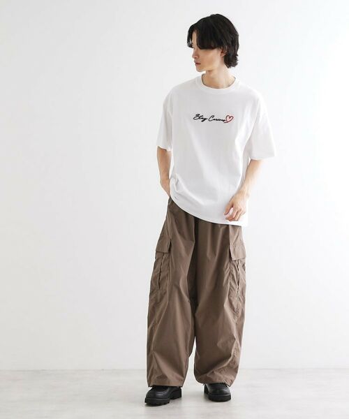 tk.TAKEO KIKUCHI / ティーケー タケオキクチ Tシャツ | ハート＆フラワーTシャツ | 詳細2