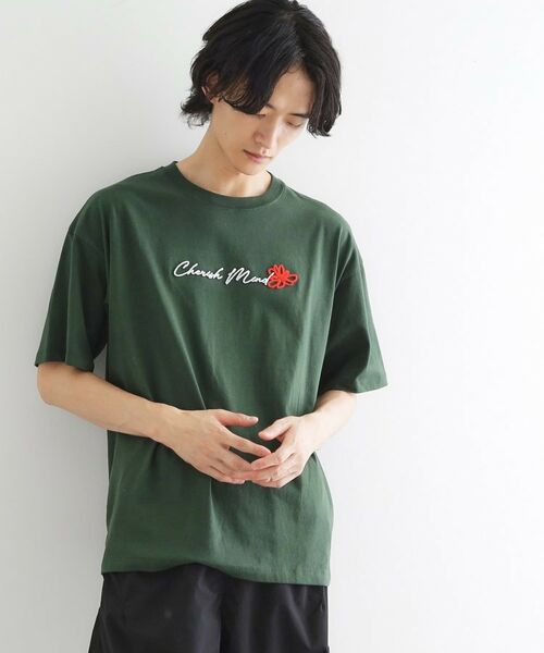 tk.TAKEO KIKUCHI / ティーケー タケオキクチ Tシャツ | ハート＆フラワーTシャツ | 詳細21