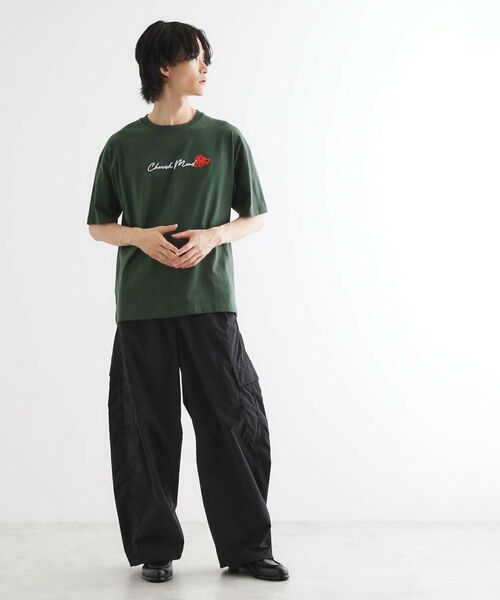 tk.TAKEO KIKUCHI / ティーケー タケオキクチ Tシャツ | ハート＆フラワーTシャツ | 詳細23