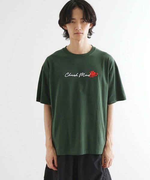 tk.TAKEO KIKUCHI / ティーケー タケオキクチ Tシャツ | ハート＆フラワーTシャツ | 詳細25