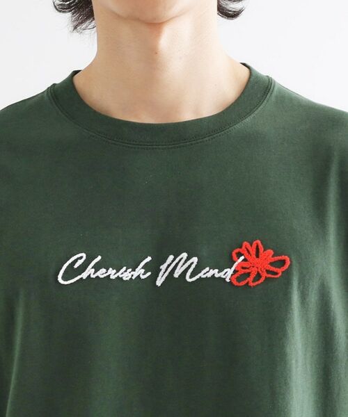 tk.TAKEO KIKUCHI / ティーケー タケオキクチ Tシャツ | ハート＆フラワーTシャツ | 詳細28