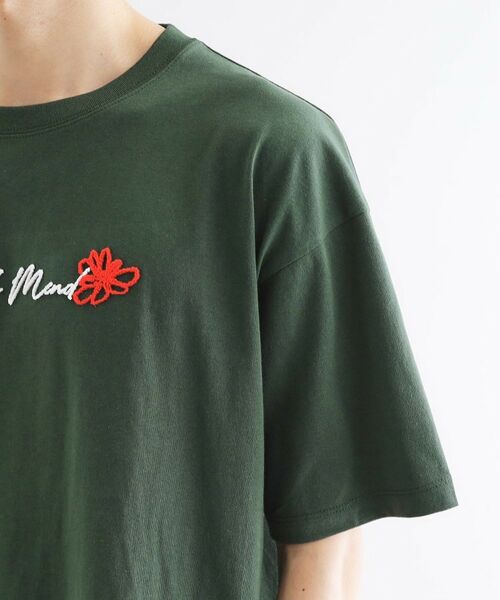 tk.TAKEO KIKUCHI / ティーケー タケオキクチ Tシャツ | ハート＆フラワーTシャツ | 詳細29