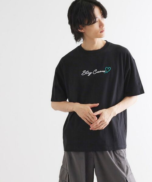 tk.TAKEO KIKUCHI / ティーケー タケオキクチ Tシャツ | ハート＆フラワーTシャツ | 詳細5