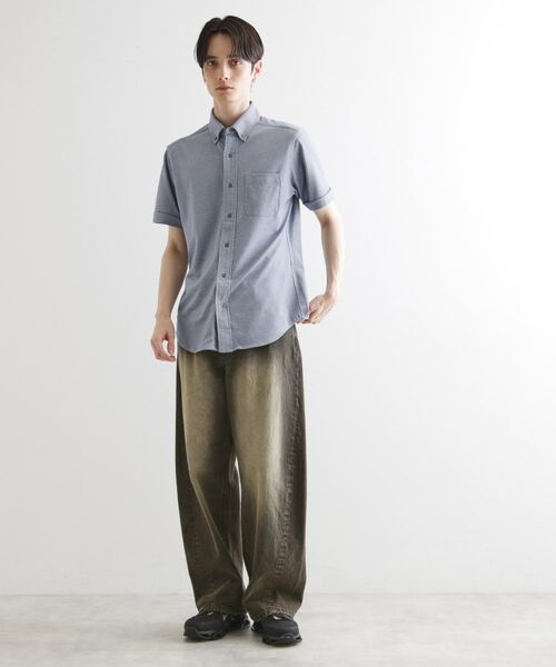 tk.TAKEO KIKUCHI / ティーケー タケオキクチ シャツ・ブラウス | バーズアイカノコポロシャツ | 詳細11