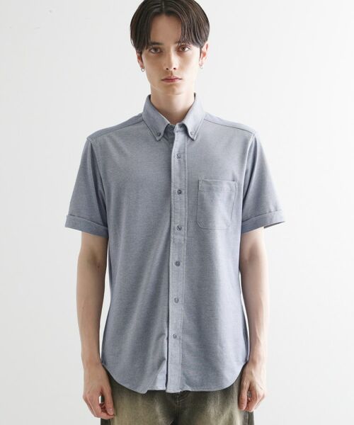 tk.TAKEO KIKUCHI / ティーケー タケオキクチ シャツ・ブラウス | バーズアイカノコポロシャツ | 詳細13