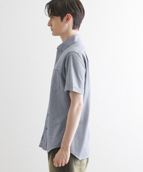 tk.TAKEO KIKUCHI / ティーケー タケオキクチ シャツ・ブラウス | バーズアイカノコポロシャツ | 詳細14