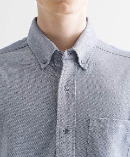 tk.TAKEO KIKUCHI / ティーケー タケオキクチ シャツ・ブラウス | バーズアイカノコポロシャツ | 詳細16