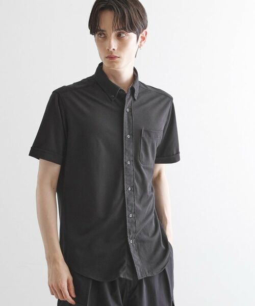 tk.TAKEO KIKUCHI / ティーケー タケオキクチ シャツ・ブラウス | バーズアイカノコポロシャツ | 詳細5