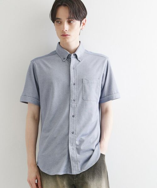 tk.TAKEO KIKUCHI / ティーケー タケオキクチ シャツ・ブラウス | バーズアイカノコポロシャツ | 詳細9