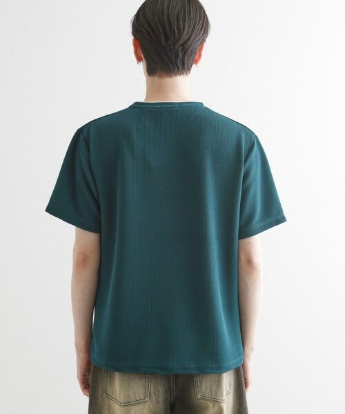 tk.TAKEO KIKUCHI / ティーケー タケオキクチ カットソー | フェイクレイヤードVネックカットソー | 詳細15